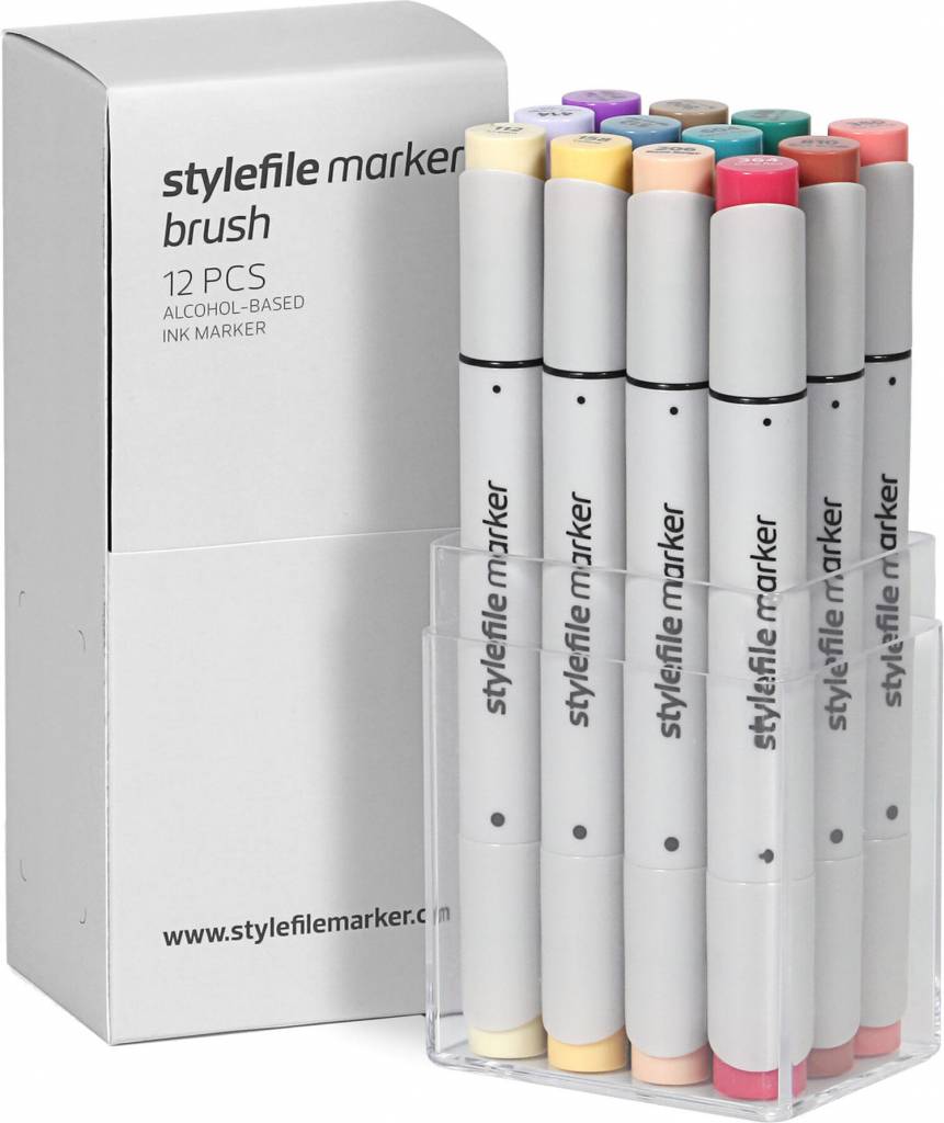 Stylefile fixy Brush Main C set - 12ks