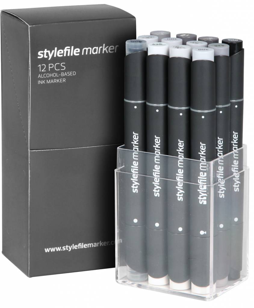 Stylefile fixy - Neutral Grey set