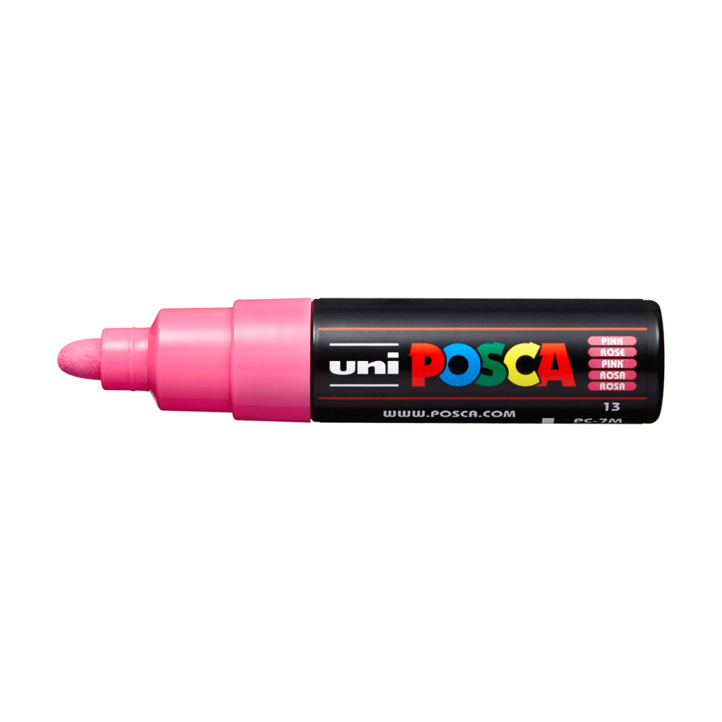 Akrylový fix Posca PC-7M (jednolivě): Pink