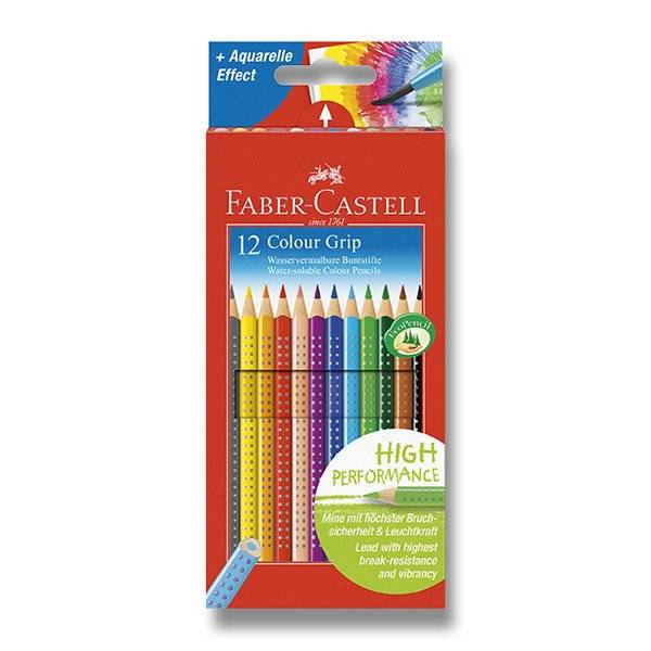 Pastelky Colour Grip Faber-Castell 12ks