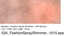 Barva ve spreji na tmavý textil Fashion Shimmer 100ml: 524 Meruňková - Fashion Shimmer (100ml)
