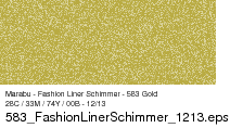 Barva ve spreji na tmavý textil Fashion Shimmer 100ml: 583 Zlatá - Fashion Shimmer (100ml)