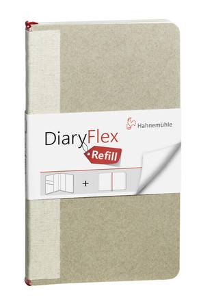 Náhradní blok do DiaryFlex 10,4x18,2cm - čistý