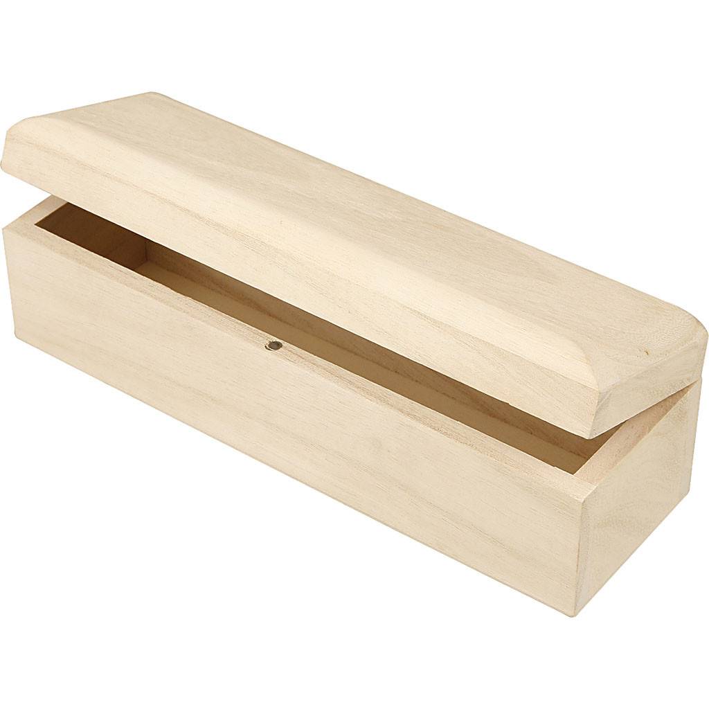 Dřevěná krabička 20x6x6cm