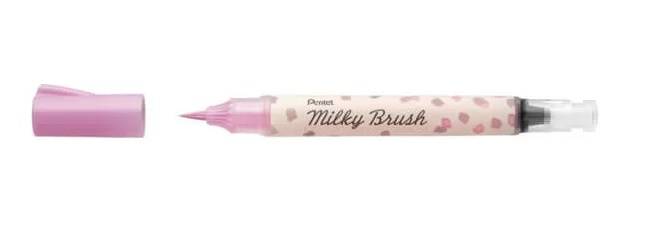 Pentel Milky Brush - různé druhy: Pink