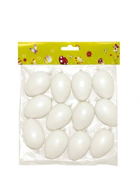 Plastová vajíčka 12ks