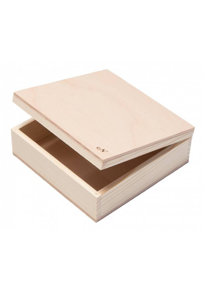 Dřevěná krabička malá 12x12cm