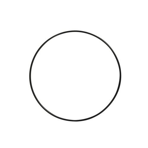 Kovový kruh černý 10cm