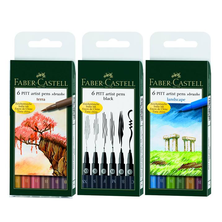 Sada PITT artist pen 6ks