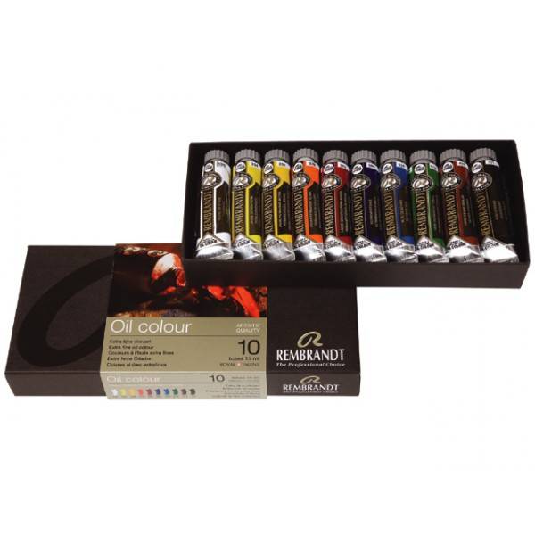 Sada olejových barev Rembrandt 10x15ml