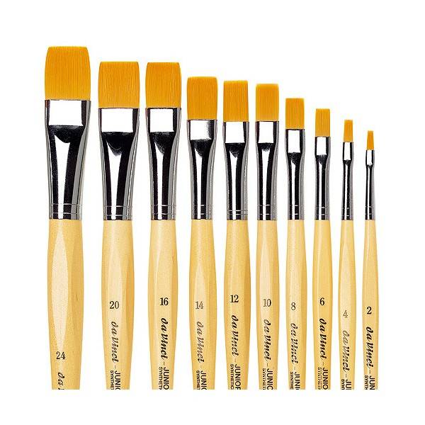 Štětec Junior Synthetics plochý (velikost 2)