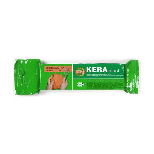 Modelovací hmota KERAPLAST 300g: Bílá barva - KERA plast (300g)