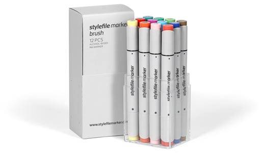 Stylefile fixy Brush Main B set - 12ks