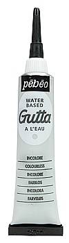 Kontury na hedvábí Gutta: Bezbarvá - Kontura Gutta (20ml)
