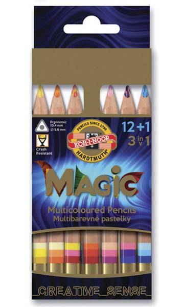 Pastelky Magic 12+1 krátké