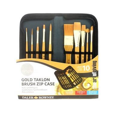 Sada štětců na akrylové barvy