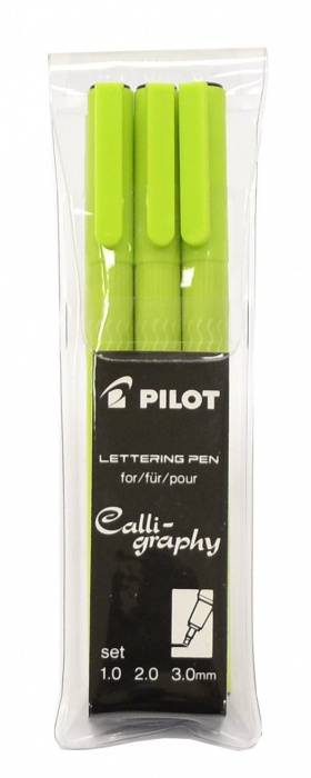 Pilot Lettering Pen Calligraphy - sada 3ks